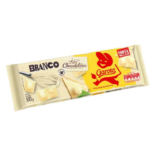Cobertura de chocolate branco GAROTO 500g - Imagem em destaque