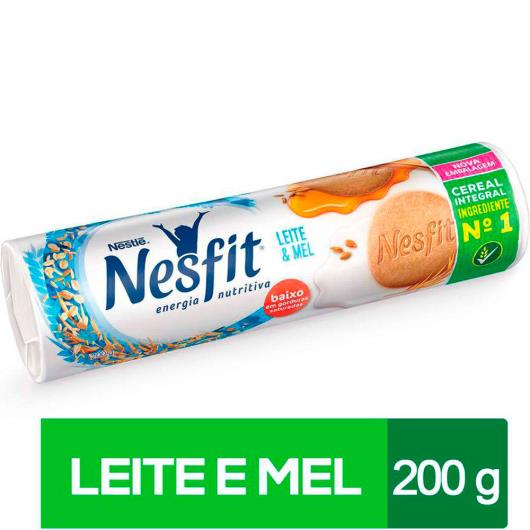 Biscoito Nesfit Nestlé integral leite e mel  200g - Imagem em destaque