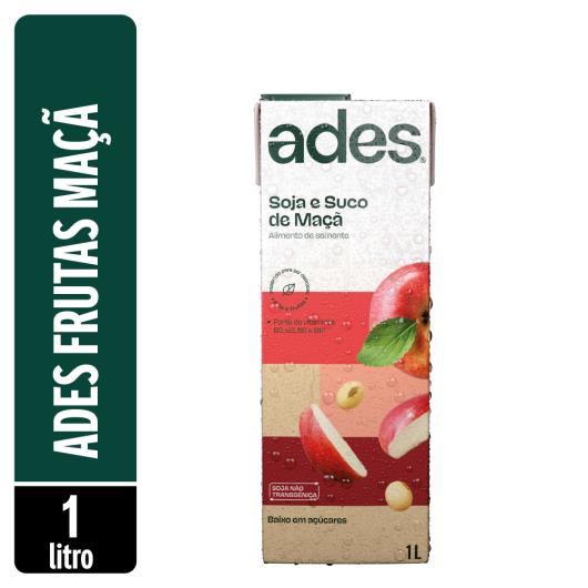 Bebida à Base de Soja Maçã Ades 1l - Imagem em destaque