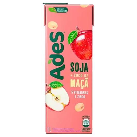 Bebida de Soja Ades Sabor Maçã 1L - Imagem em destaque