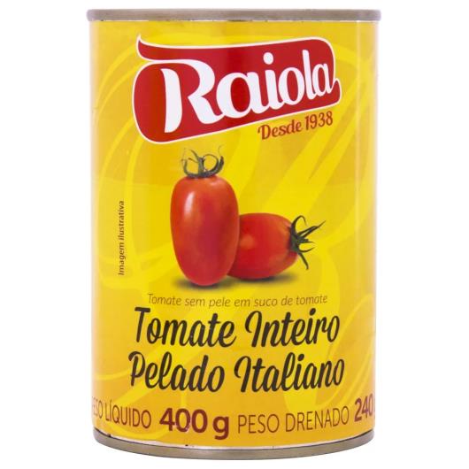 Tomate pelado Raiola inteiro 400g - Imagem em destaque