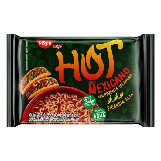 Macarrão Instantâneo Lámen Mexicano Nissin Miojo Hot Pacote 85g - Imagem em destaque