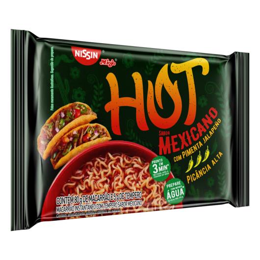 Macarrão Instantâneo Lámen Mexicano Nissin Miojo Hot Pacote 85g - Imagem em destaque