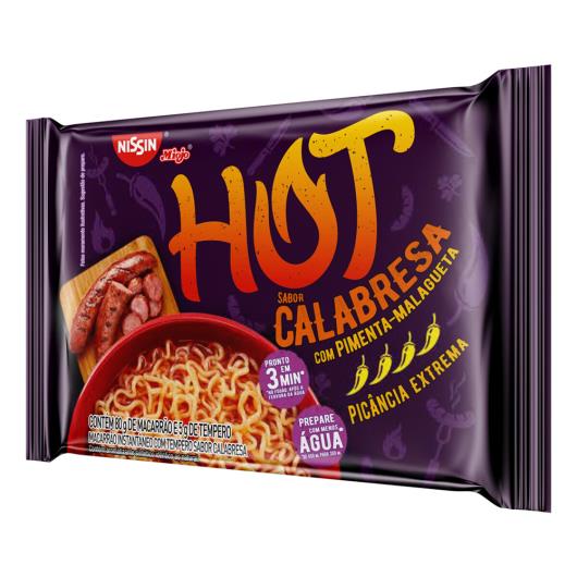 Macarrão Instantâneo Lámen Calabresa Nissin Miojo Hot Pacote 85g - Imagem em destaque