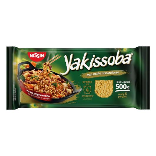 Macarrão Instantâneo Yakissoba Nissin Pacote 500g - Imagem em destaque