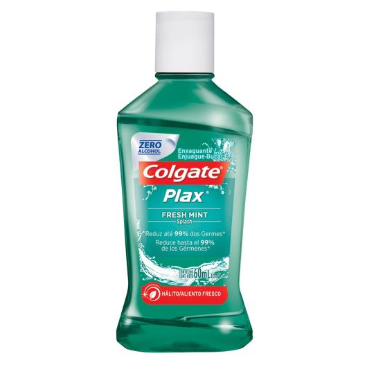 Enxaguante bucal Colgate plax fresh mint 60ml - Imagem em destaque