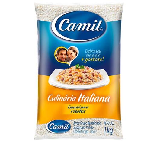 Arroz Camil culinária italiana 1kg - Imagem em destaque