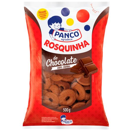 Biscoito rosca de chocolate Panco 500g - Imagem em destaque