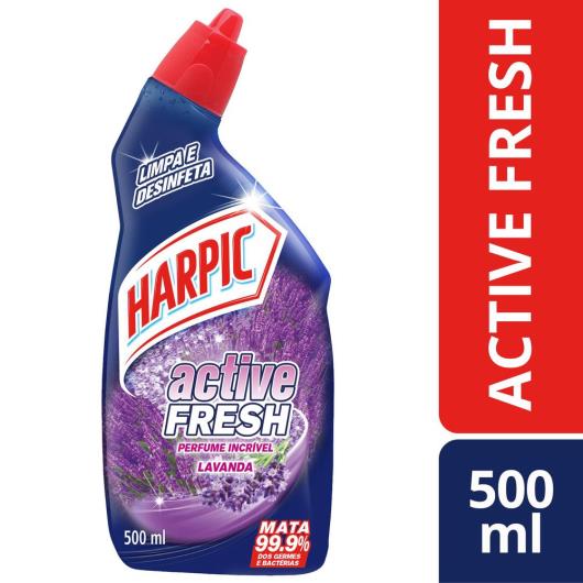 Desinfetante Líquido Harpic Active Fresh Lavanda 500ml - Imagem em destaque