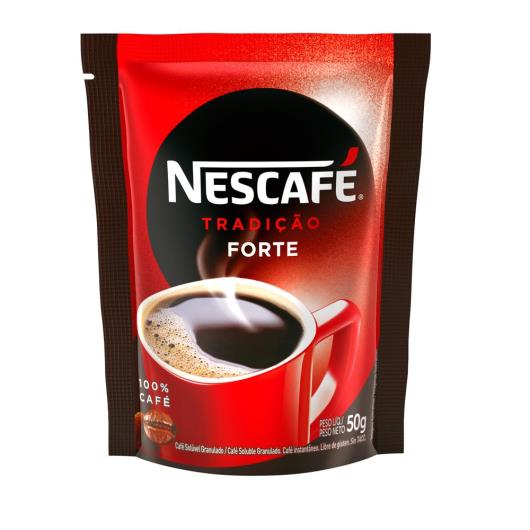 Café Solúvel NESCAFÉ Tradição FORTE sachê 50g - Imagem em destaque