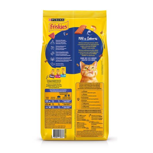 Ração FRISKIES gatos adultos peixes – Mar de sabores 3kg - Imagem em destaque