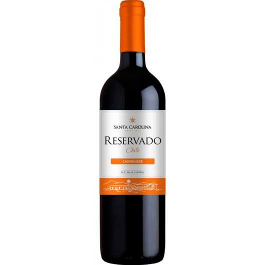 Vinho chileno Santa Carolina Reservado Carmenère 750ml - Imagem em destaque