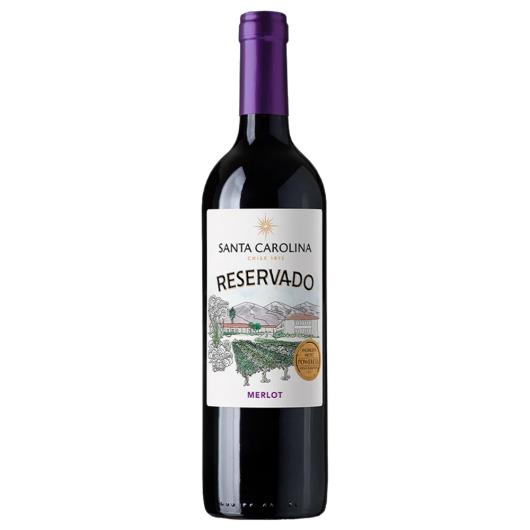 Vinho Chileno Merlot Santa Carolina Reservado 750ml - Imagem em destaque
