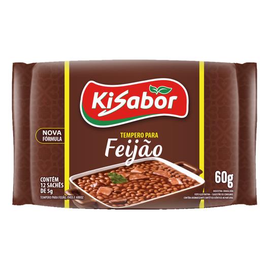 Tempero para Feijão Kisabor Pacote 60g 12 Unidades - Imagem em destaque