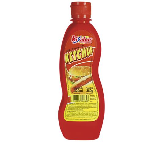 Ketchup Kisabor tradicional 380g - Imagem em destaque