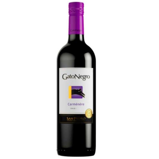 Vinho Chileno Carmenere Gato Negro Tinto 750ml - Imagem em destaque