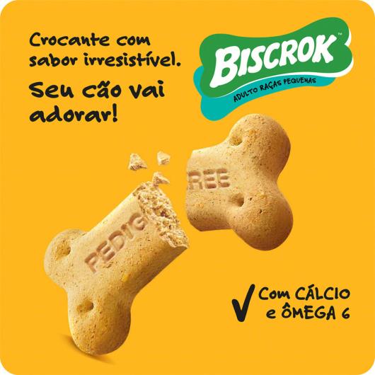 Petisco para Cães Adultos Raças Pequenas Leite Pedigree Biscrok Pouch 500g - Imagem em destaque