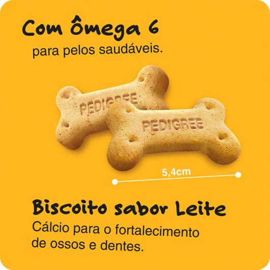 Petisco para Cães Adultos Raças Pequenas Leite Pedigree Biscrok Pouch 500g - Imagem em destaque