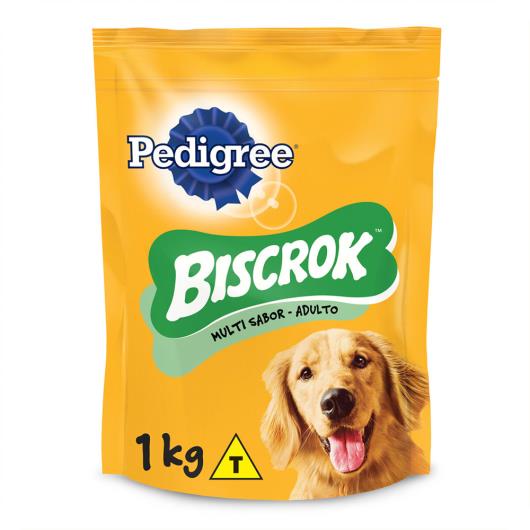 Petisco para Cães Adultos Pedigree Biscrok Multi Pouch 1kg - Imagem em destaque