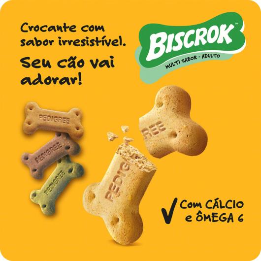 Petisco para Cães Adultos Pedigree Biscrok Multi Pouch 1kg - Imagem em destaque