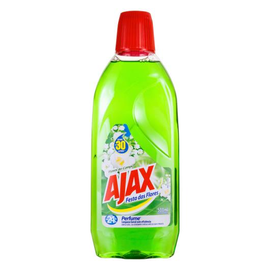 Limpador Perfumado Flores do Campo Ajax Festa das Flores Frasco 500ml - Imagem em destaque