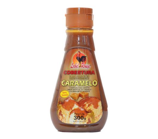 Cobertura Label Rouge para sorvete calda quente caramelo 300g - Imagem em destaque