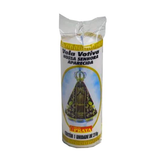 Vela Prata Votiva Nossa Senhora Aparecida - Imagem em destaque