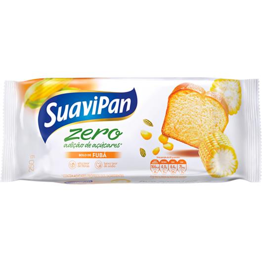 Bolo de fubá zero açúcar Suavipan 250g - Imagem em destaque