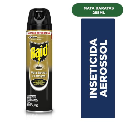 Inseticida Raid Mata Baratas e Formigas Spray 285ml - Imagem em destaque