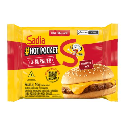 Hot Pocket X-Burguer Sadia 145g - Imagem em destaque