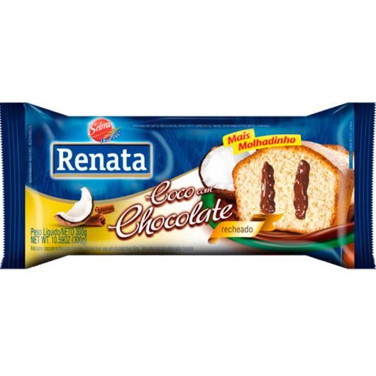 Bolo de coco com recheio de chocolate Renata 300g - Imagem em destaque