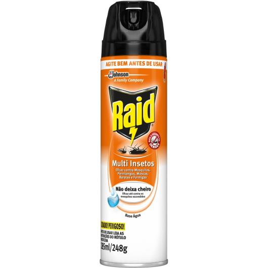 Inseticida Raid Multi-insetos Spray Base Água 285ml - Imagem em destaque