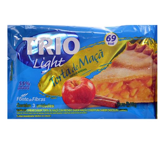 Barra de cereais Trio sabor torta de maça light com 3 unidades 60g - Imagem em destaque