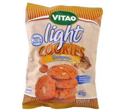 Cookies Vitao integral light sabor castanha do Pará 150g - Imagem em destaque