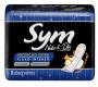Absorvente Sym cobertura suave noturno com abas 8 unidades