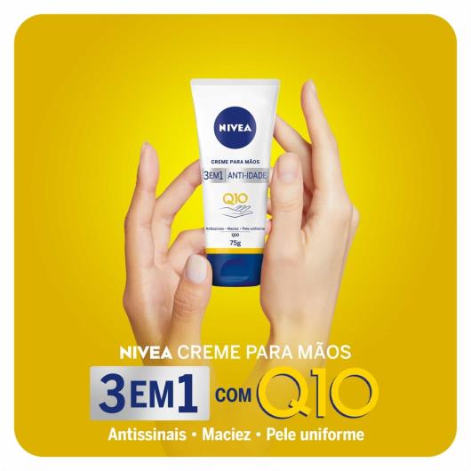 NIVEA Creme para as Mãos Q10 Plus Reparação 75g - Imagem em destaque