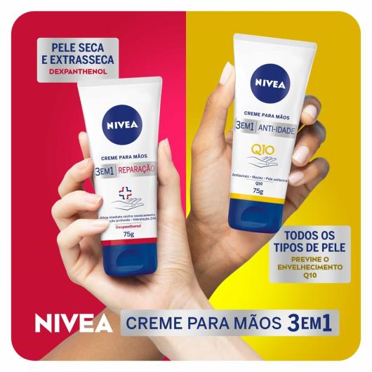 NIVEA Creme para as Mãos Q10 Plus Reparação 75g - Imagem em destaque