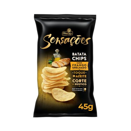 Batata Frita Frango Grelhado Sensações Elma Chips Pacote 45G - Imagem em destaque