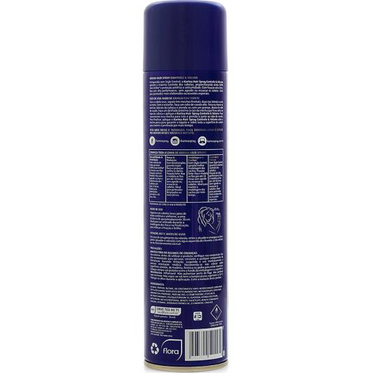 HAIR SPRAY KARINA CONTROLE & VOLUME FIXAÇÃO EXTRA FORTE 400ML - Imagem em destaque