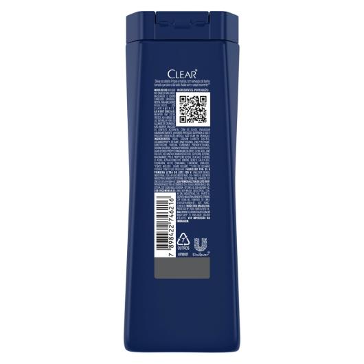 Shampoo Anticaspa Limpeza Diária 2 em 1 Clear Men Frasco 200ml - Imagem em destaque