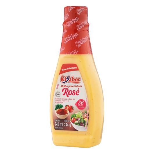 Molho para Salada Rosé Kisabor Squeeze 240ml - Imagem em destaque