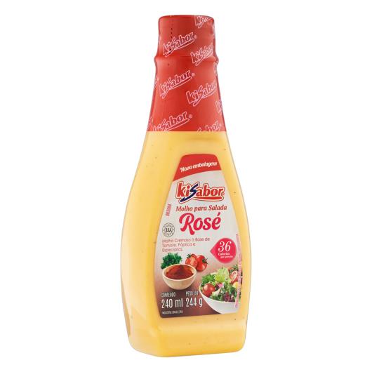 Molho para Salada Rosé Kisabor Squeeze 240ml - Imagem em destaque
