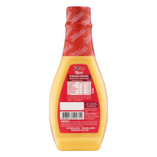 Molho para Salada Rosé Kisabor Squeeze 240ml - Imagem em destaque