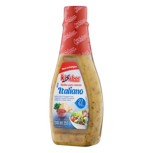Molho para Salada Italiano Kisabor Squeeze 240ml - Imagem em destaque