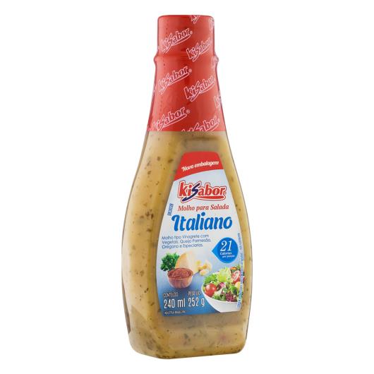 Molho para Salada Italiano Kisabor Squeeze 240ml - Imagem em destaque