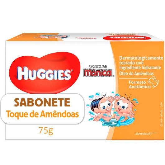 Sabonete Infantil HUGGIES Amêndoas barra 75g - Imagem em destaque