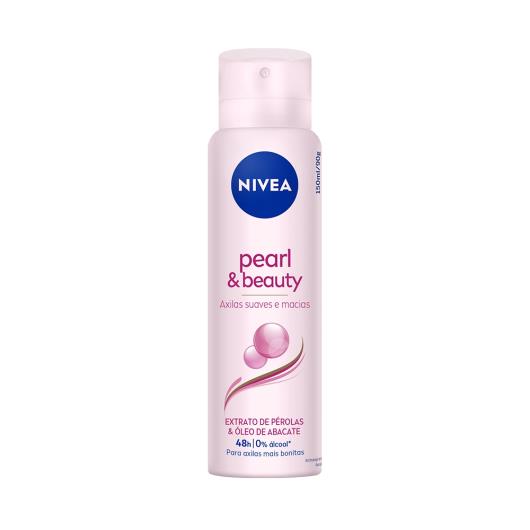 Desodorante Antitraspirante Aerossol Nivea Pearl & Beauty 150ml - Imagem em destaque