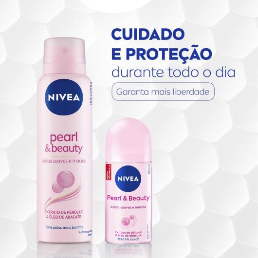 Desodorante Antitraspirante Aerossol Nivea Pearl & Beauty 150ml - Imagem em destaque