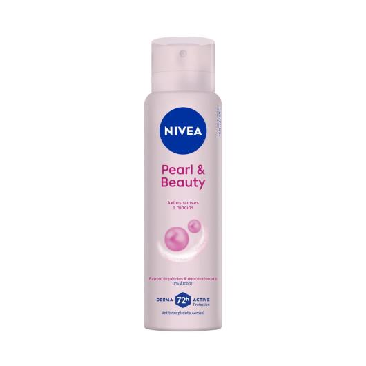 Desodorante Antitraspirante Aerossol Nivea Pearl & Beauty 150ml - Imagem em destaque