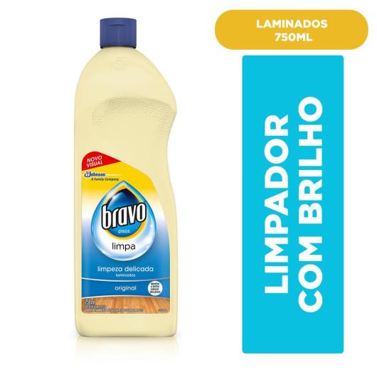 Limpa pisos laminado original Bravo 750ml - Imagem em destaque